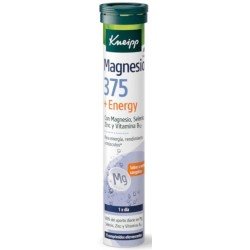 Comprar Kneipp Magnesio 375 +Energy Vitaminas 15 Comprimidos Efervescentes