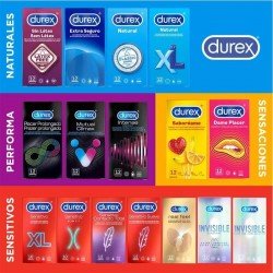Durex Preservativo Placer Prolongado con Lubricante Performa 12 Uds