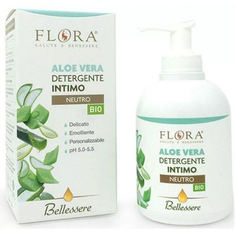 Flora Gel íntimo Neutro Aloe Vera 250 ml