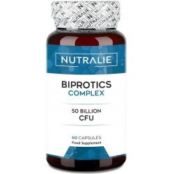 Comprar Nutralie Probióticos Intestinales 10 Cepas Biprotics 60 Cápsulas