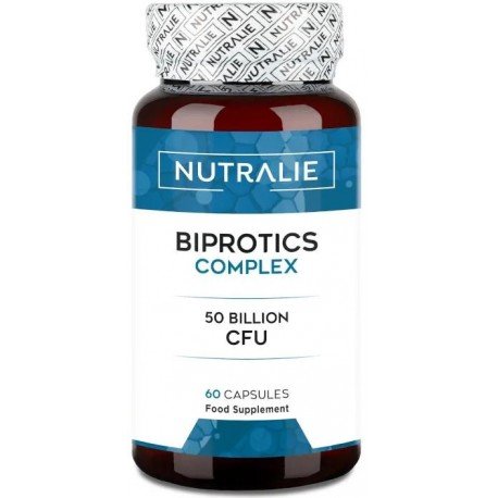 Nutralie Probióticos Intestinales 10 Cepas Biprotics 60 Cápsulas