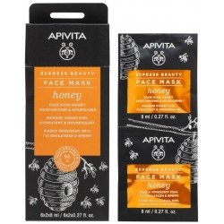 Comprar Apivita Express Beauty Mascarilla Facial Hidratante y Nutritiva con Miel 2x8 ml