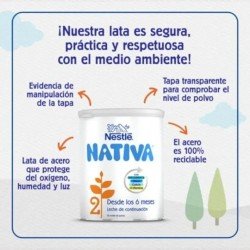 Nativa 2 Leche de Continuación 800 gr