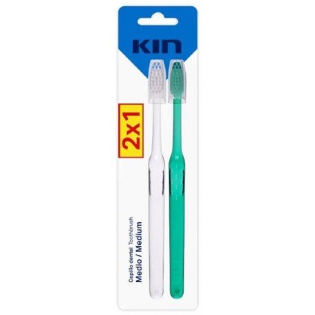 Kin Cepillo Dental Medio 2x1