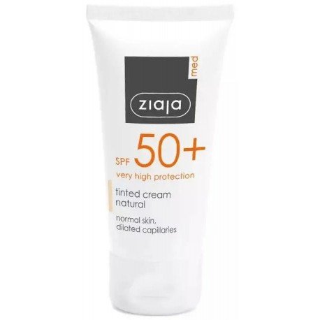 Ziaja Med Crema SPF50+ con Color Natural 50 ml