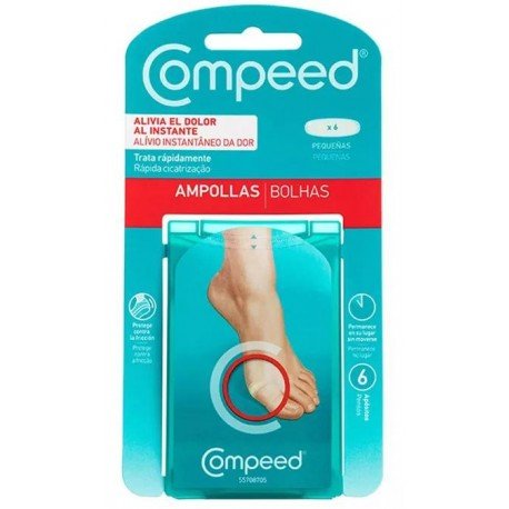 Compeed Apósito Ampollas Pequeñas 6 Uds