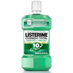 Comprar Listerine Cuidado Total Enjuague Bucal Dientes y Encías Menta Suave 500 ml