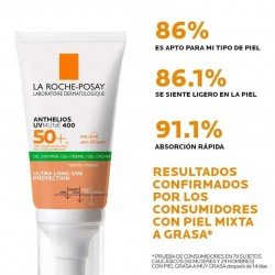 La Roche Posay Anthelios UV Mune 400 Oil Control SPF50+ Color 50 ml