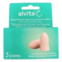 Comprar Alvita Tapones de Oídos en Espuma 3 Pares