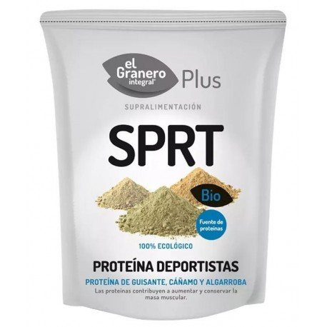 El Granero Integral Proteína Guisante, Algarroba, Cáñamo BIO 200 gr