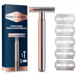 Comprar King C. Gillette Maquinilla Doble Filo + 5 Recambios