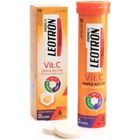 Leotron Vit C 18 Comprimidos Efervescentes