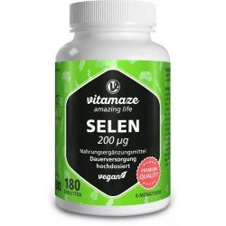 Comprar Vitamaze Selenio 200 µg Vegano 180 Comprimidos
