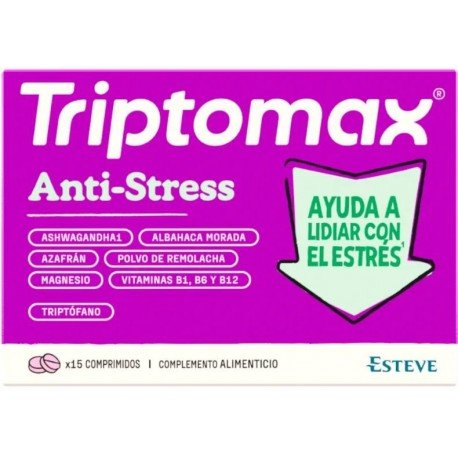 Triptomax Anti-Stress 15 Comprimidos