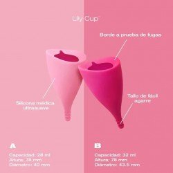 Intimina Lily Cup Copa Menstrual Reutilizable Tamaño B