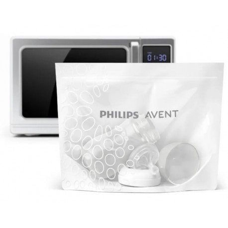 Philips Avent SCF297/05 Bolsas Esterilizadoras Microondas 5 uds