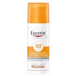 Comprar Eucerin Solar Facial Photoaging Control Fluido FPS50+ Tinted Medium 50 ml