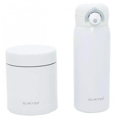 Olmitos Set Termos Líquido + Sólido Blanco