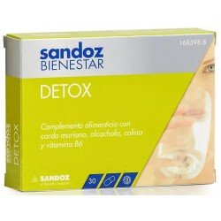 Comprar Sandoz Bienestar Detox 30 Cápsulas