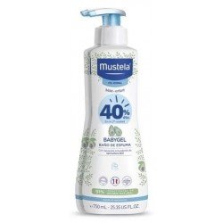 Comprar Mustela BabyGel Baño Espuma 2x750 ml