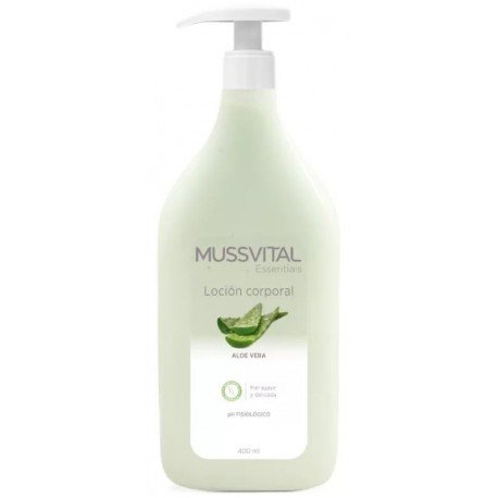 Mussvital Loción Aloe Vera 400 ml