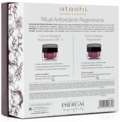 Atashi Cofre Antioxidante Crema Hidratante SPF15 50 ml + Crema Antiedad 50 ml