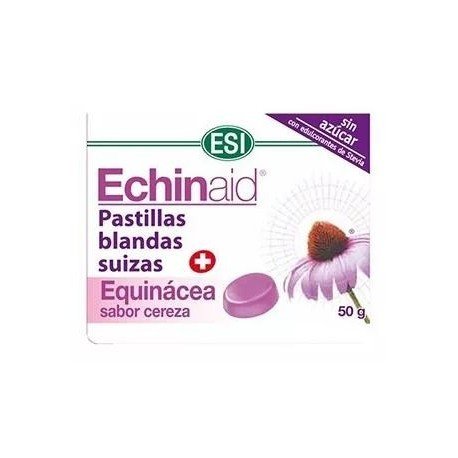 ESI Echinaid Pastillas Blandas Suizas Equinácea Sabor Cereza 50 g