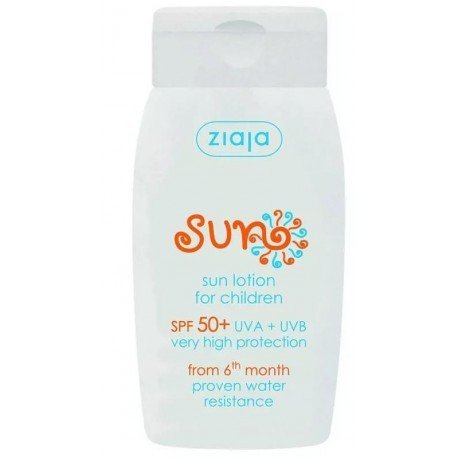 Ziaja Protector Solar para Niños SPF50+ Sun 125 ml