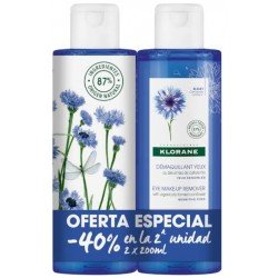 Comprar Klorane Desmaquillante Ojos al Aciano Bio 2x200 ml