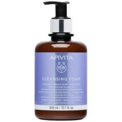 Comprar Apivita Espuma Limpiadora 3 en 1 Facial y Ojos con Oliva y Lavanda 300 ml