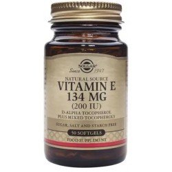Comprar Solgar Vitamina E 200 UI 134 mg 50 Cápsulas