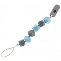 Comprar Nûby Pinza Chupete de Silicona +0m Azul