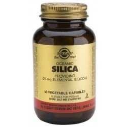 Comprar Solgar Sílice Oceánico 25 mg 50 Cápsulas Vegetales