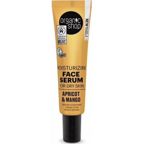 Organic Shop Sérum Hidratante Piel Seca Albaricoque Orgánico 30 ml