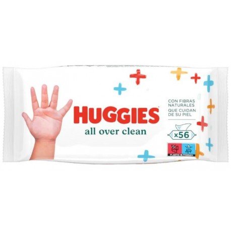 Huggies All Over Clean Toallitas Bebé 56 Uds