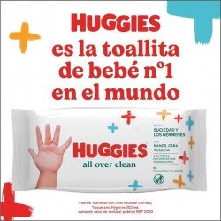 Huggies All Over Clean Toallitas Bebé 56 Uds