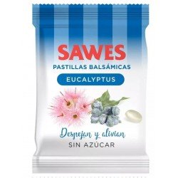 Comprar Sawes Caramelos Eucalyptus Sin Azúcar 50 gr