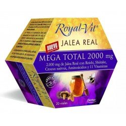 Comprar Dietisa Ampollas Jalea Real Mega Total 2000mg Royal Vit 200 ml