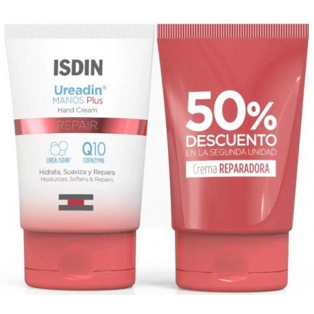 Isdin Ureadin Crema Manos Reparadora 2x50 ml