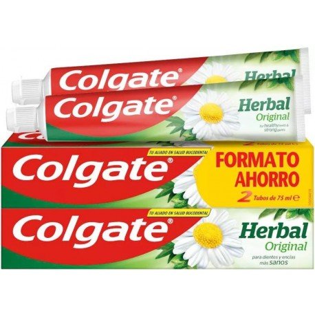 Colgate Herbal Pasta de Dientes Ingredientes Naturales 2x75 ml