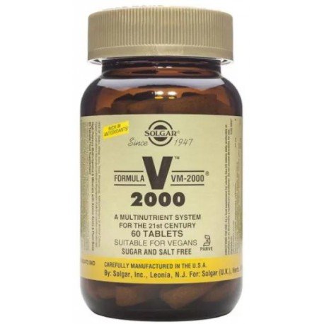 Solgar Fórmula VM-2000 60 Comprimidos