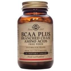 Comprar Solgar BCAA Plus 50 Cápsulas Vegetales