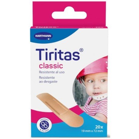 Tiritas Classic 19x72 mm 20 uds