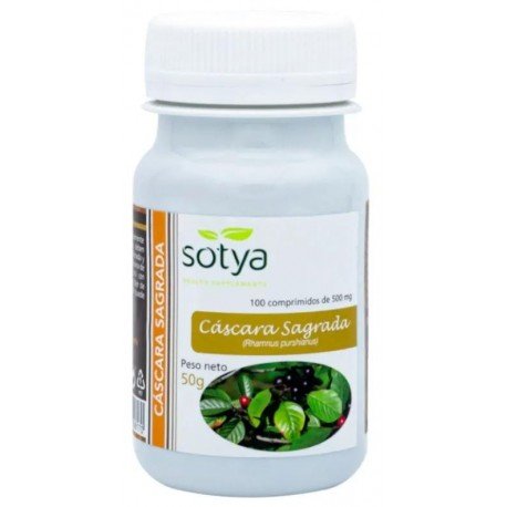 Sotya Cáscara Sagrada 500 mg 100 Comprimidos