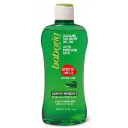 Comprar Babaria Bálsamo Después del Sol Efecto Hielo Aloe 200 ml