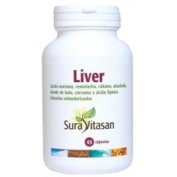 Comprar Sura Vitasan Liver 45 Cápsulas