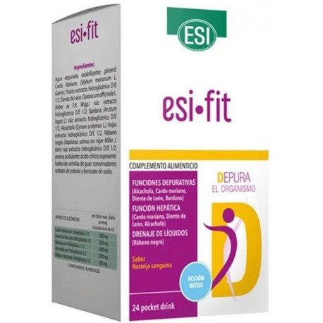 ESI Fit Depura Pocket Drink 24 Sobres