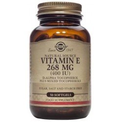 Comprar Solgar Vitamina E 400 UI 268 mg 50 Comprimidos