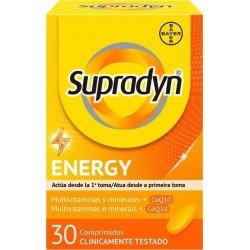 Comprar Supradyn Energy Vitaminas, Minerales y Energía Diaria 30 Comprimidos