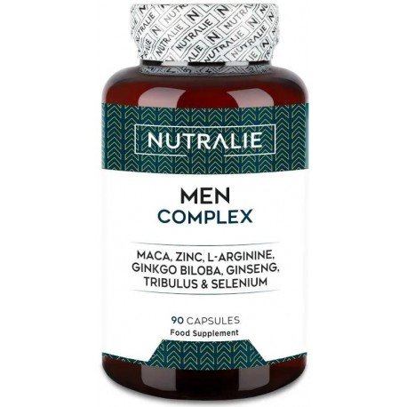 Nutralie Men Complex con Zinc y Maca Energizante 90 Cápsulas